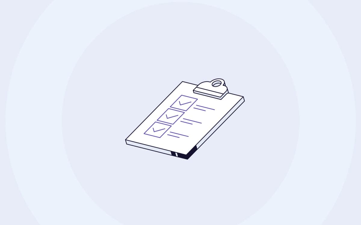 Compliance icon clipboard purple